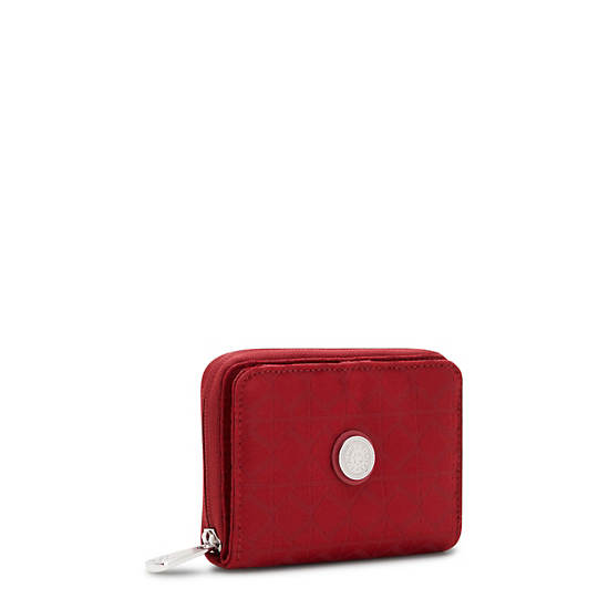 Kipling Money Love Small Wallet Portefeuille Rood | België 1000QM